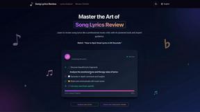 Song Lyrics Review - product for productivity
