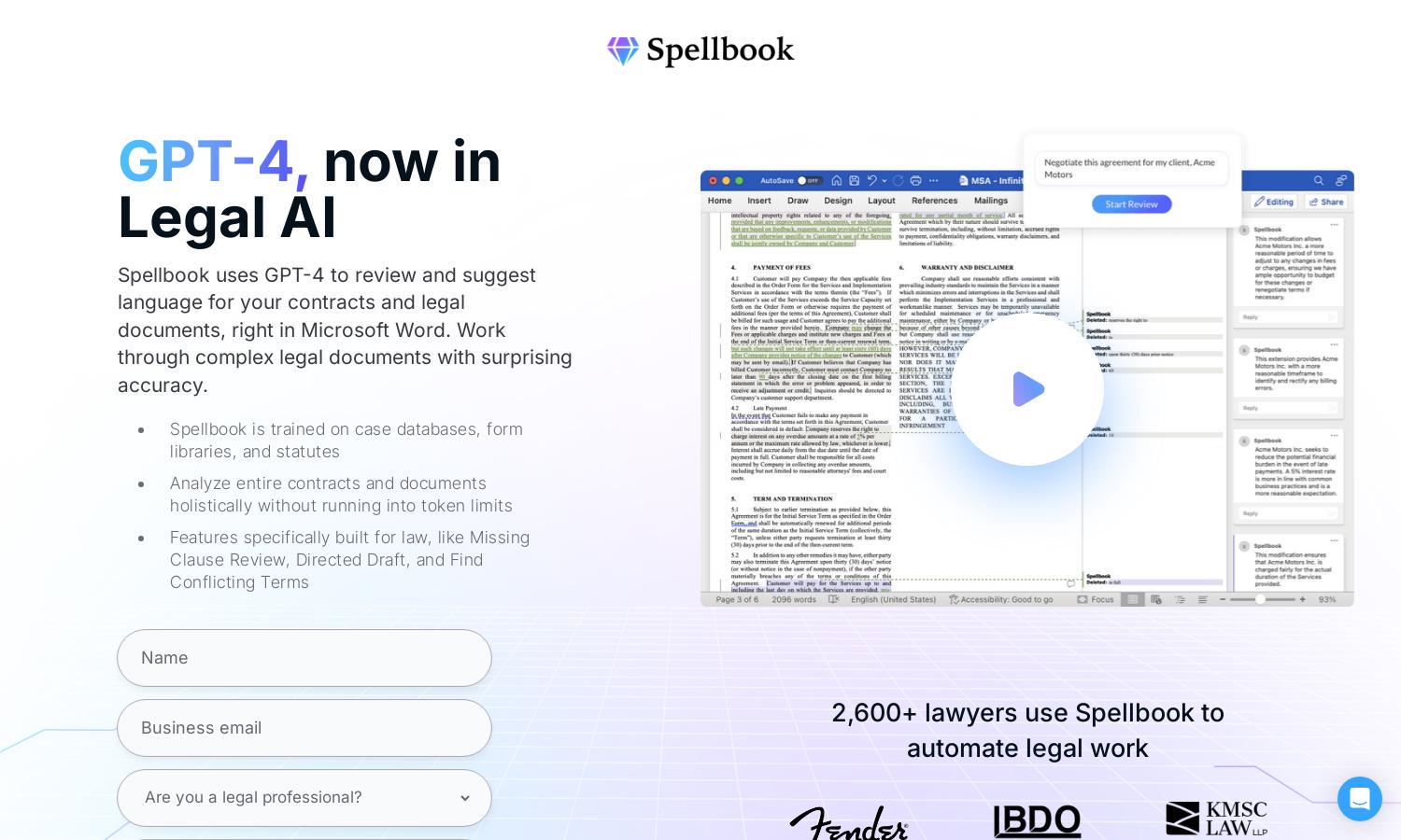 Spellbook Website