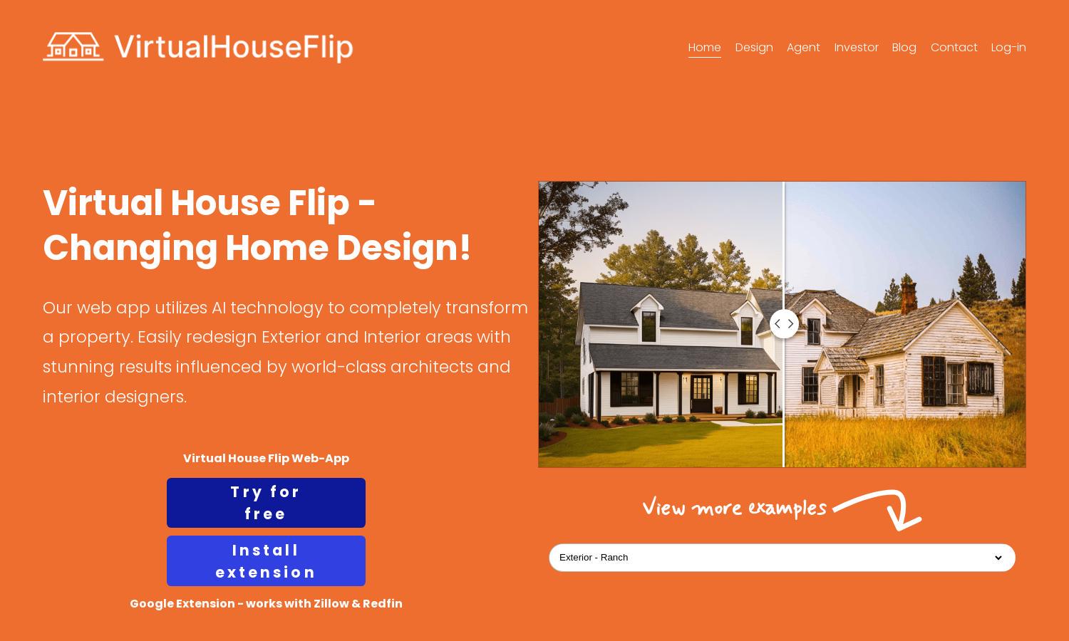 Virtual House Flip Website