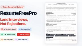 ResumeFreePro