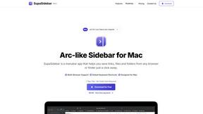 SupaSidebar - product for productivity